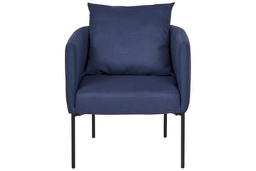 Fåtölj Malmos - Blå, Svart - Möbler - Fåtölj & stolar - Fåtölj