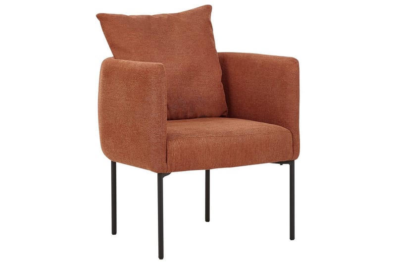 Fåtölj Malmos, Guldbrun, Svart