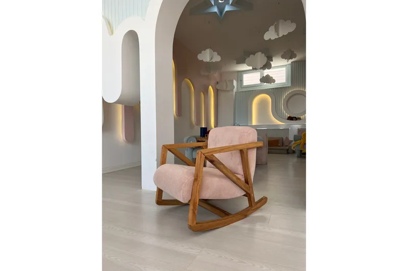 Mamuni Fåtölj - Rosa - Möbler - Fåtölj & stolar - Fåtölj