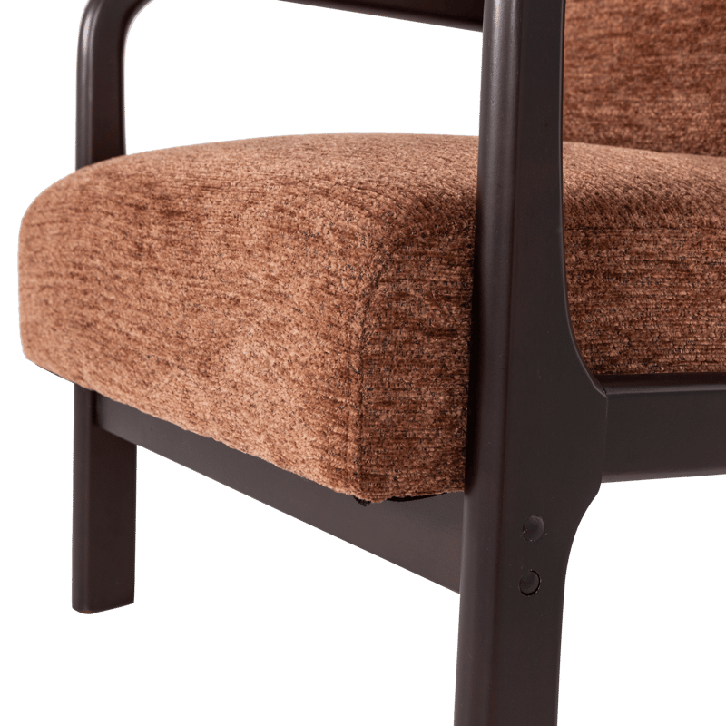 Fåtölj Mark - Brun - Möbler - Fåtölj & stolar - Fåtölj