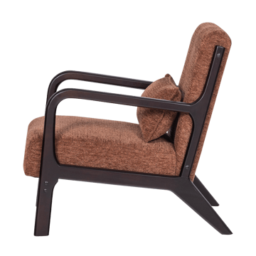 Fåtölj Mark - Brun - Möbler - Fåtölj & stolar - Fåtölj