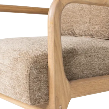 Fåtölj Mark - Sand - Möbler - Fåtölj & stolar - Fåtölj