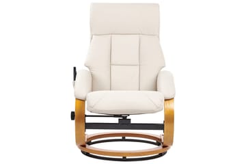 Massagestol Force - Beige, ljust trä - Möbler - Fåtölj & stolar - Fåtölj - Massagestol & massagefåtölj