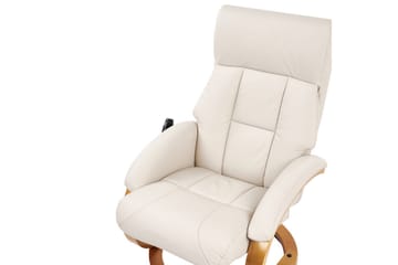 Massagestol Force - Beige, ljust trä - Möbler - Fåtölj & stolar - Fåtölj - Massagestol & massagefåtölj