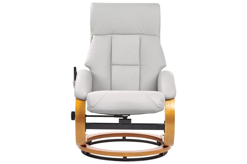 Massagestol Force - Grå, ljust trä - Möbler - Fåtölj & stolar - Fåtölj - Massagestol & massagefåtölj