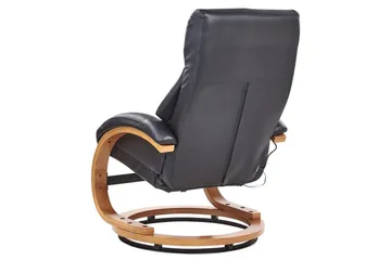 Massagestol Force - Svart, ljust trä - Möbler - Fåtölj & stolar - Fåtölj - Massagestol & massagefåtölj