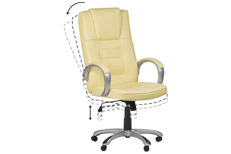 Massagestol Grandeur II Beige/Silver - Beige/Silver - Möbler - Fåtölj & stolar - Fåtölj - Massagestol & massagefåtölj