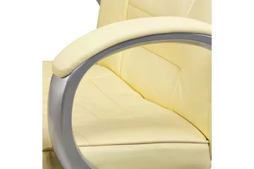 Massagestol Grandeur II Beige/Silver - Beige/Silver - Möbler - Fåtölj & stolar - Fåtölj - Massagestol & massagefåtölj