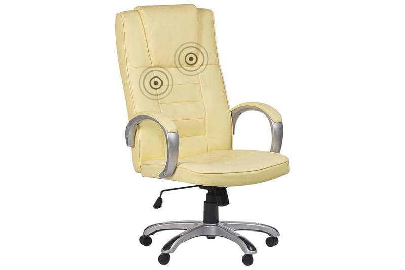 Massagestol Grandeur II Beige/Silver, Beige/Silver