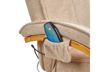 Massagestol Hero - Beige, ljust trä - Möbler - Fåtölj & stolar - Fåtölj - Massagestol & massagefåtölj