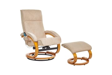 Massagestol Hero - Beige, ljust trä - Möbler - Fåtölj & stolar - Fåtölj - Massagestol & massagefåtölj