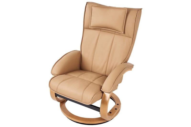 Massagestol Majestic - Brunt, ljust trä - Möbler - Fåtölj & stolar - Fåtölj - Massagestol & massagefåtölj