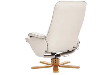 Massagestol Relaxpro - Beige, ljust trä - Möbler - Fåtölj & stolar - Fåtölj - Massagestol & massagefåtölj