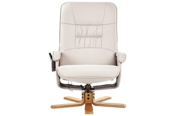 Massagestol Relaxpro - Beige, ljust trä - Möbler - Fåtölj & stolar - Fåtölj - Massagestol & massagefåtölj