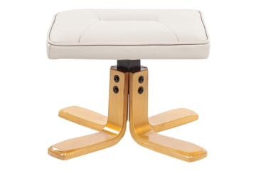 Massagestol Relaxpro - Beige, ljust trä - Möbler - Fåtölj & stolar - Fåtölj - Massagestol & massagefåtölj