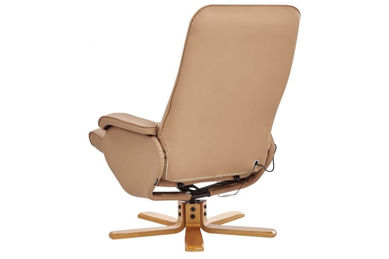 Massagestol Relaxpro - Brunt, ljust trä - Möbler - Fåtölj & stolar - Fåtölj - Massagestol & massagefåtölj