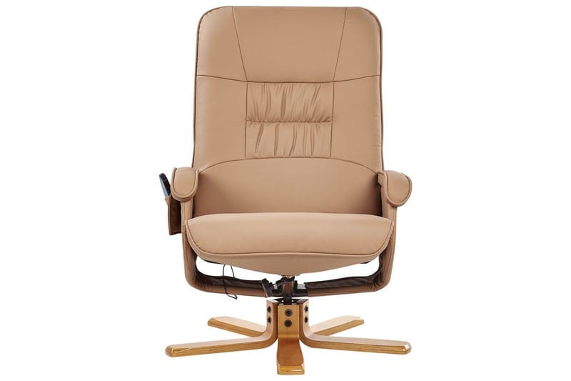 Massagestol Relaxpro - Brunt, ljust trä - Möbler - Fåtölj & stolar - Fåtölj - Massagestol & massagefåtölj