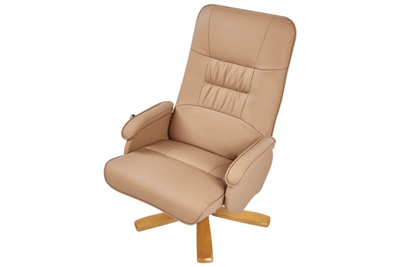 Massagestol Relaxpro - Brunt, ljust trä - Möbler - Fåtölj & stolar - Fåtölj - Massagestol & massagefåtölj