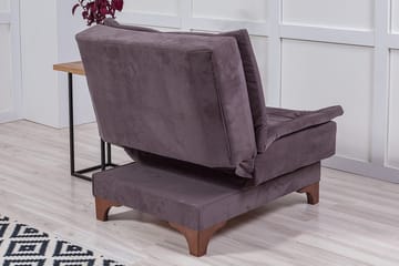 Mathenia Fåtölj med Armstöd - Grå - Möbler - Fåtölj & stolar - Fåtölj - Fåtölj utan armstöd