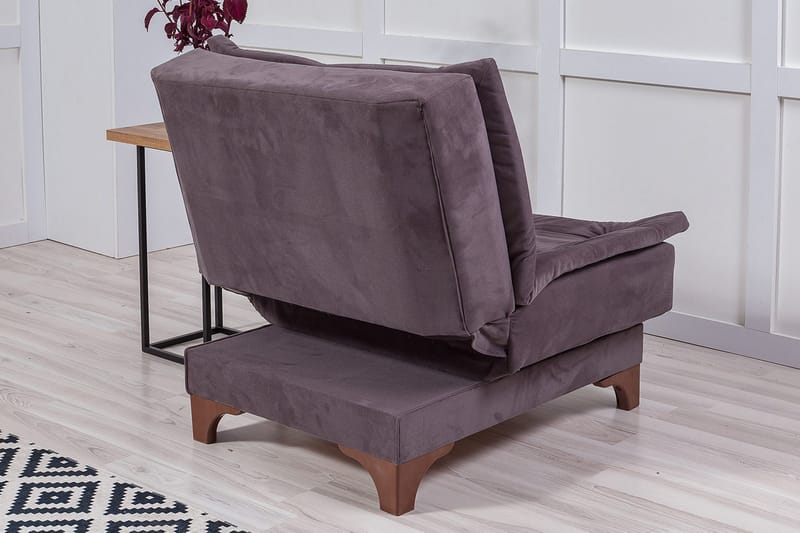 Mathenia Fåtölj med Armstöd - Grå - Möbler - Fåtölj & stolar - Fåtölj - Fåtölj utan armstöd