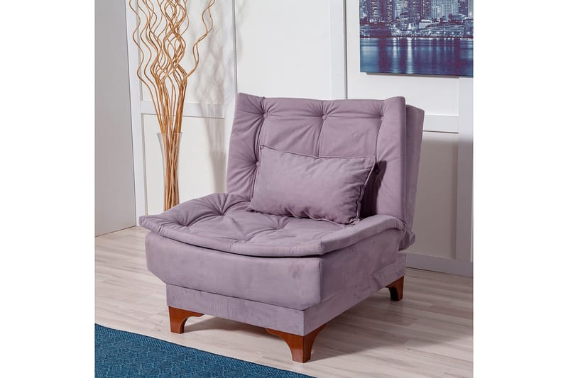 Mathenia Fåtölj med Armstöd - Grå - Möbler - Fåtölj & stolar - Fåtölj - Fåtölj utan armstöd