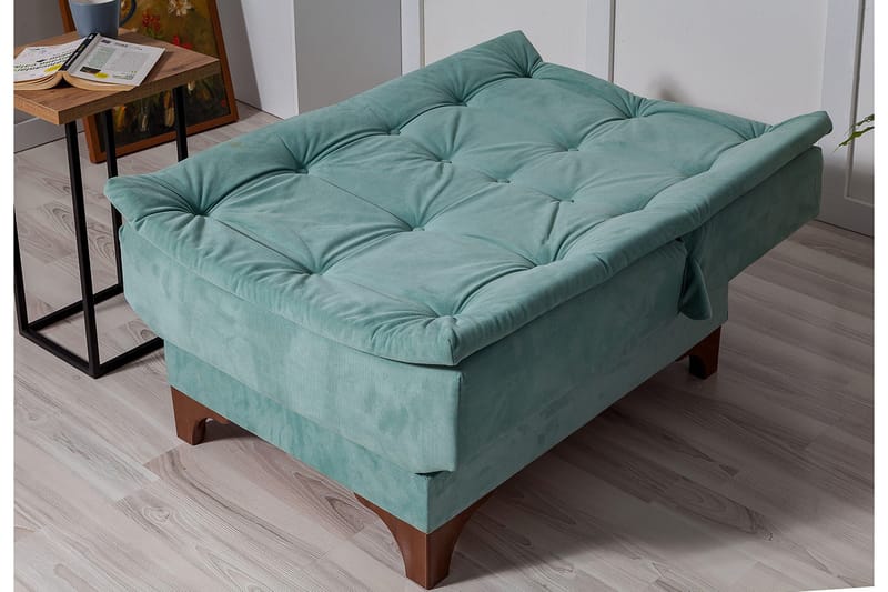 Mathenia Fåtölj med Armstöd - Grön - Möbler - Fåtölj & stolar - Fåtölj - Bäddfåtölj