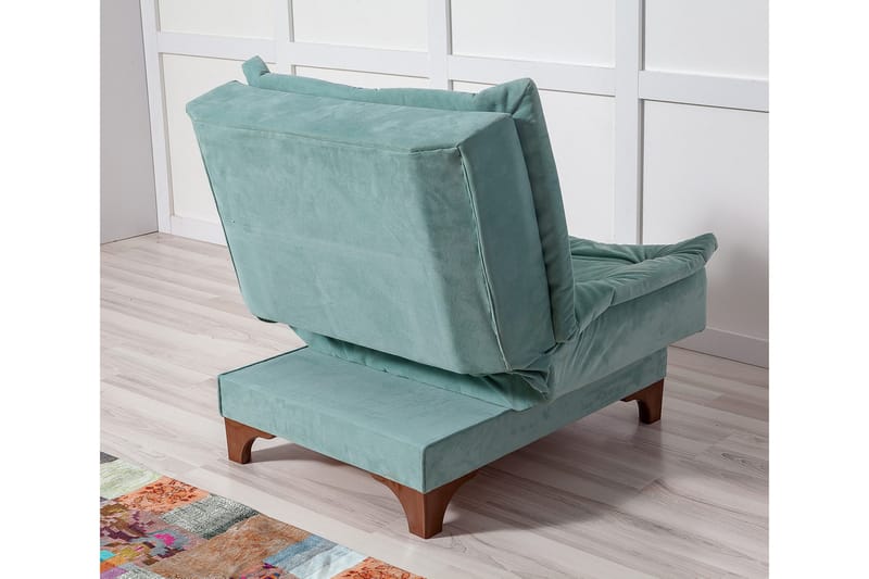 Mathenia Fåtölj med Armstöd - Grön - Möbler - Fåtölj & stolar - Fåtölj - Bäddfåtölj