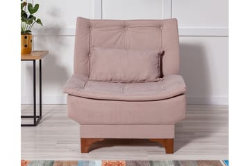 Mathenia Fåtölj med Armstöd - Rosa - Möbler - Fåtölj & stolar - Fåtölj - Bäddfåtölj