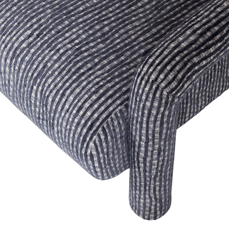 Fåtölj med Mönster Lenny - Grå/Blå - Möbler - Fåtölj & stolar - Fåtölj