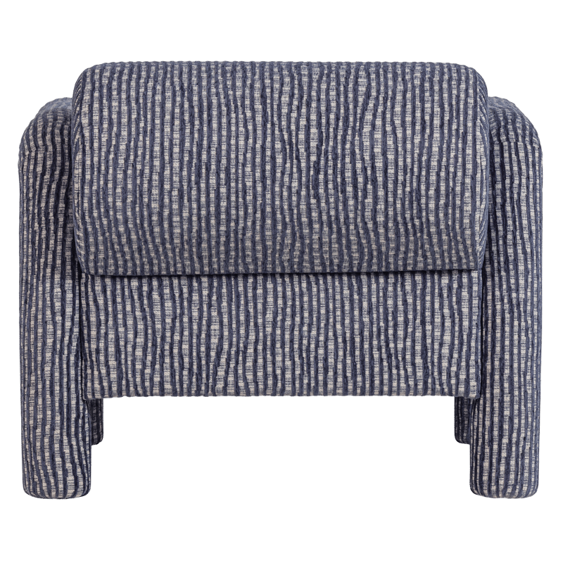 Fåtölj med Mönster Lenny - Grå/Blå - Möbler - Fåtölj & stolar - Fåtölj