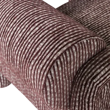 Fåtölj med Mönster Lenny - Vinröd - Möbler - Fåtölj & stolar - Fåtölj