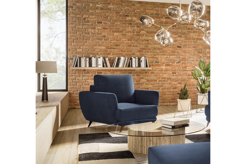 Megis Fåtölj - Blå - Möbler - Fåtölj & stolar - Fåtölj