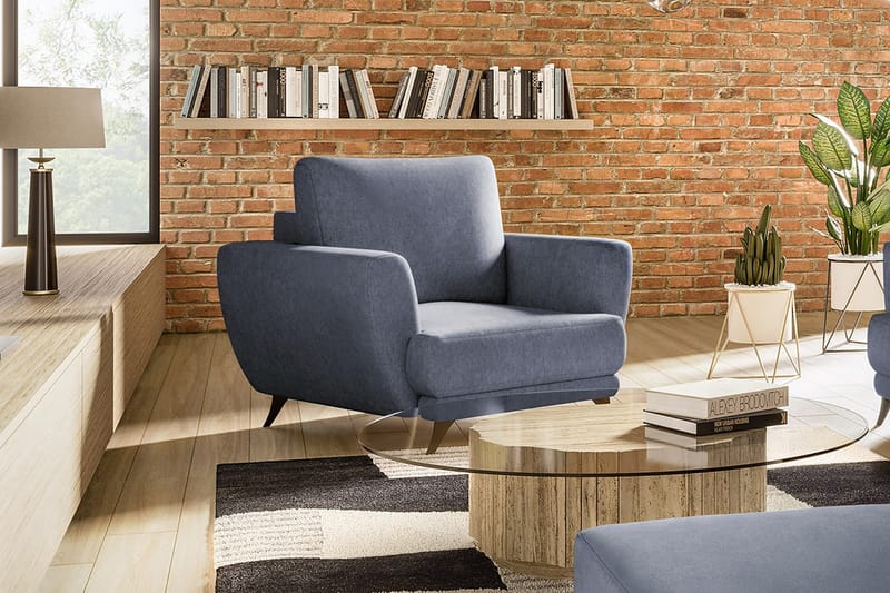 Megis Fåtölj, Blå