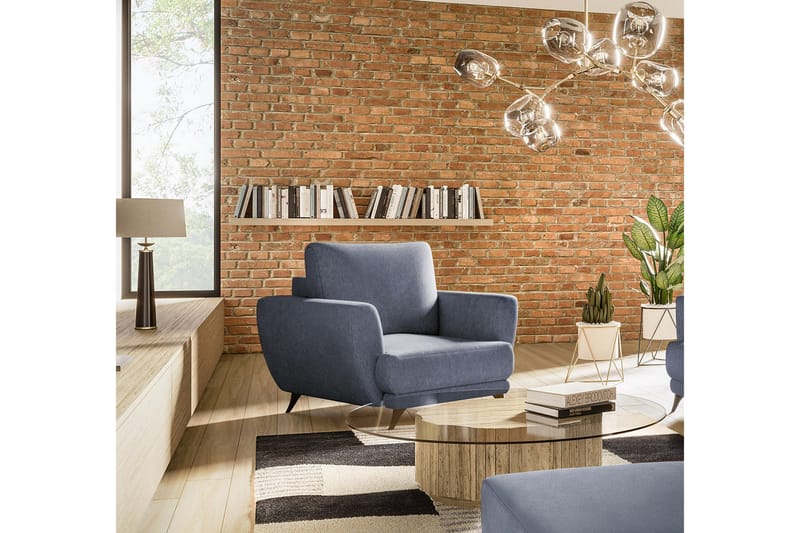 Megis Fåtölj - Blå - Möbler - Fåtölj & stolar - Fåtölj