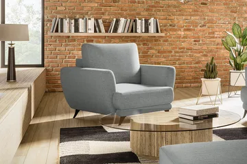 Megis Fåtölj - Ljusgrå - Möbler - Fåtölj & stolar - Fåtölj