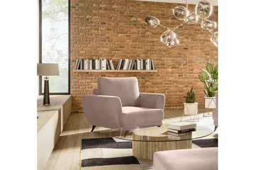 Megis Fåtölj - Ljusrosa - Möbler - Fåtölj & stolar - Fåtölj