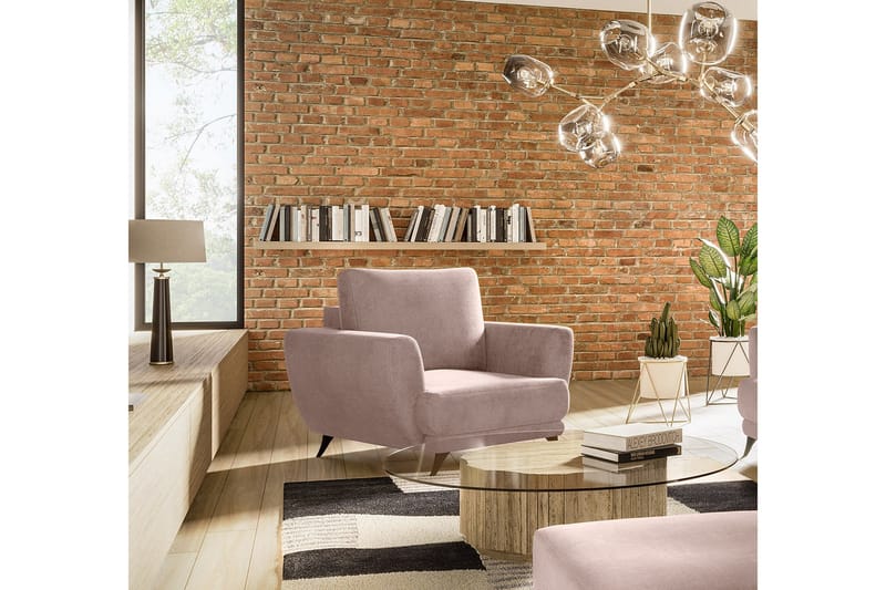 Megis Fåtölj - Ljusrosa - Möbler - Fåtölj & stolar - Fåtölj