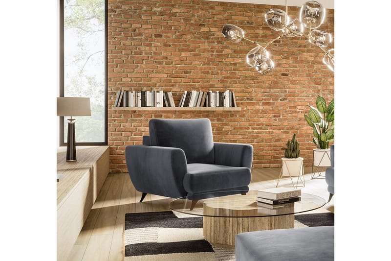 Megis Fåtölj - Mörkgrå - Möbler - Fåtölj & stolar - Fåtölj