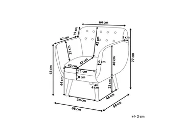 Fåtölj Melby - Möbler - Fåtölj & stolar - Fåtölj