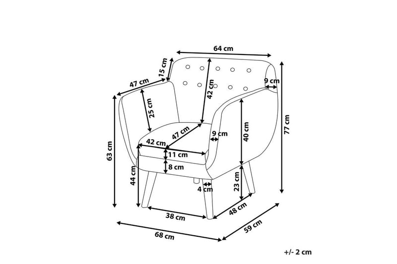 Fåtölj Melby - Möbler - Fåtölj & stolar - Fåtölj
