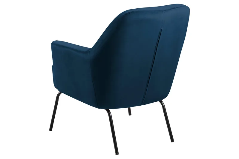 Melisan Loungefåtölj - Blå/Svart - Möbler - Fåtölj & stolar - Fåtölj