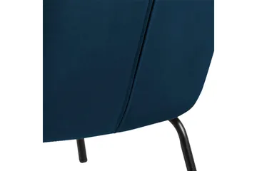 Melisan Loungefåtölj - Blå/Svart - Möbler - Fåtölj & stolar - Fåtölj