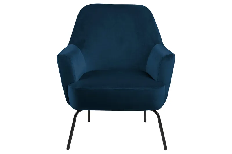 Melisan Loungefåtölj - Blå/Svart - Möbler - Fåtölj & stolar - Fåtölj
