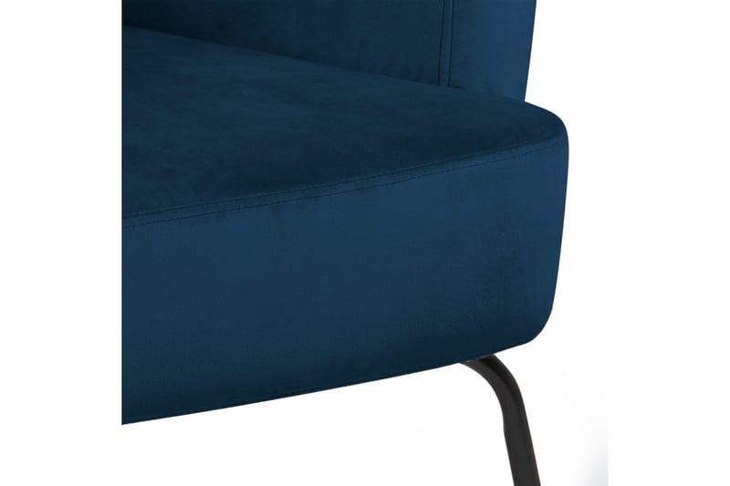 Melisan Loungefåtölj - Blå/Svart - Möbler - Fåtölj & stolar - Fåtölj
