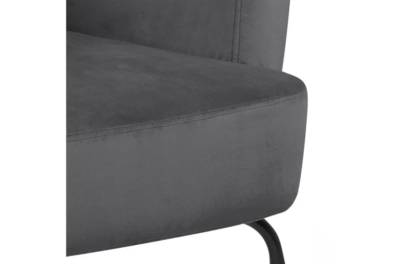 Melisan Loungefåtölj - Grå/Svart - Möbler - Fåtölj & stolar - Fåtölj