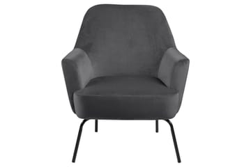 Melisan Loungefåtölj - Grå/Svart - Möbler - Fåtölj & stolar - Fåtölj