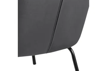 Melisan Loungefåtölj - Grå/Svart - Möbler - Fåtölj & stolar - Fåtölj