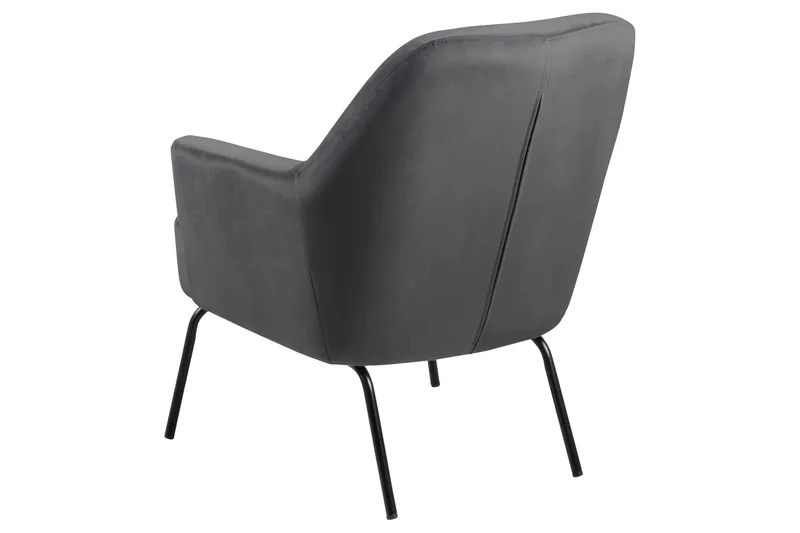 Melisan Loungefåtölj - Grå/Svart - Möbler - Fåtölj & stolar - Fåtölj