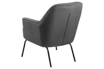 Melisan Loungefåtölj - Grå/Svart - Möbler - Fåtölj & stolar - Fåtölj