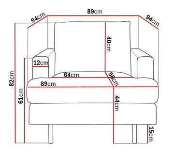 Menard Compact Fåtölj - Beige - Möbler - Fåtölj & stolar - Fåtölj